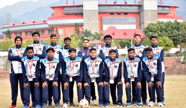 Football Team SBKF 9th National Games Dharamshala HP