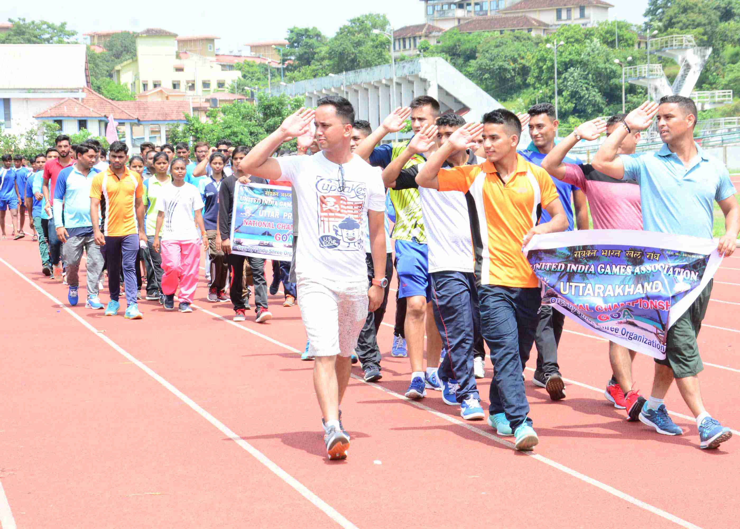 SBKF 2nd National Games 2017 Mapusa-Goa Opening ceremony 