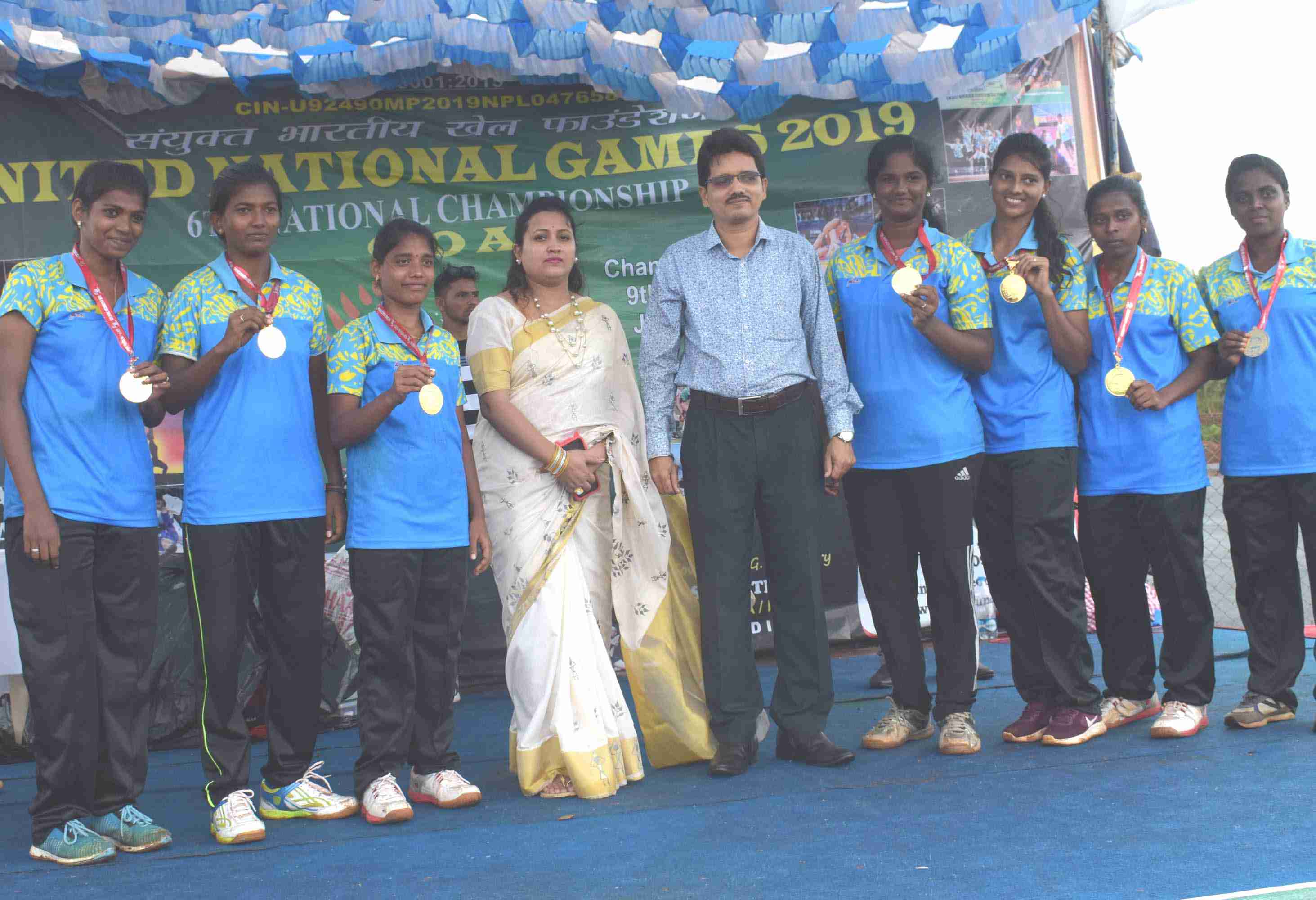 SBKF 6th National Games 2019 Mapusa-Goa Medal Ceremony