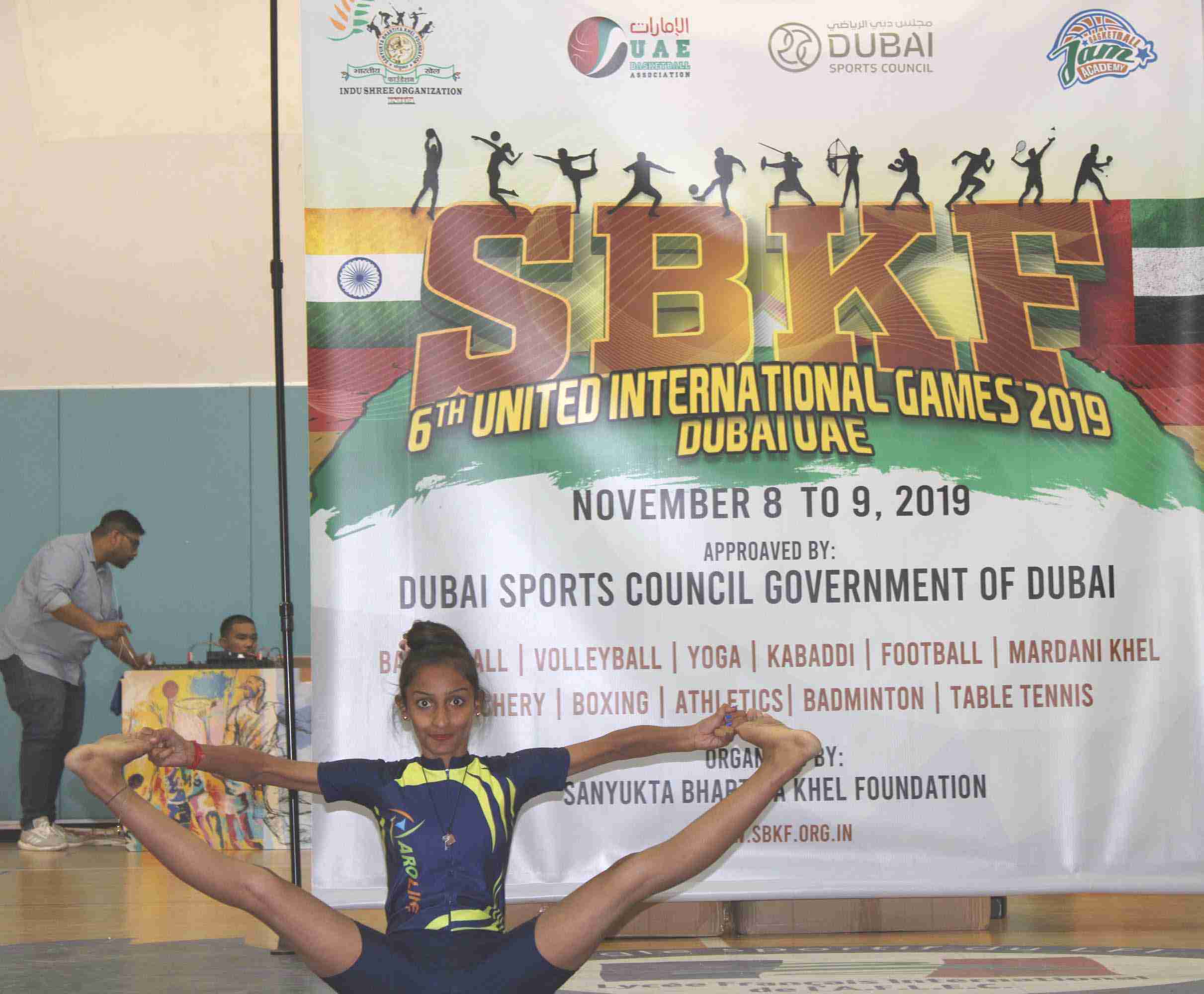 SBKF 6th International Games 2019 DUBAI-UAE Yoga Championship