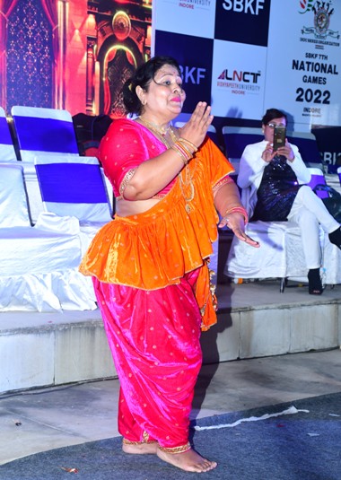 Dance Performance By Swimming Player SBKF 7th National Games Indore MP