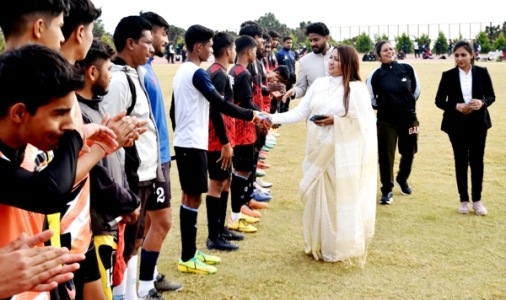 Football Finals SBKF 9th National Games Dharamshala HP