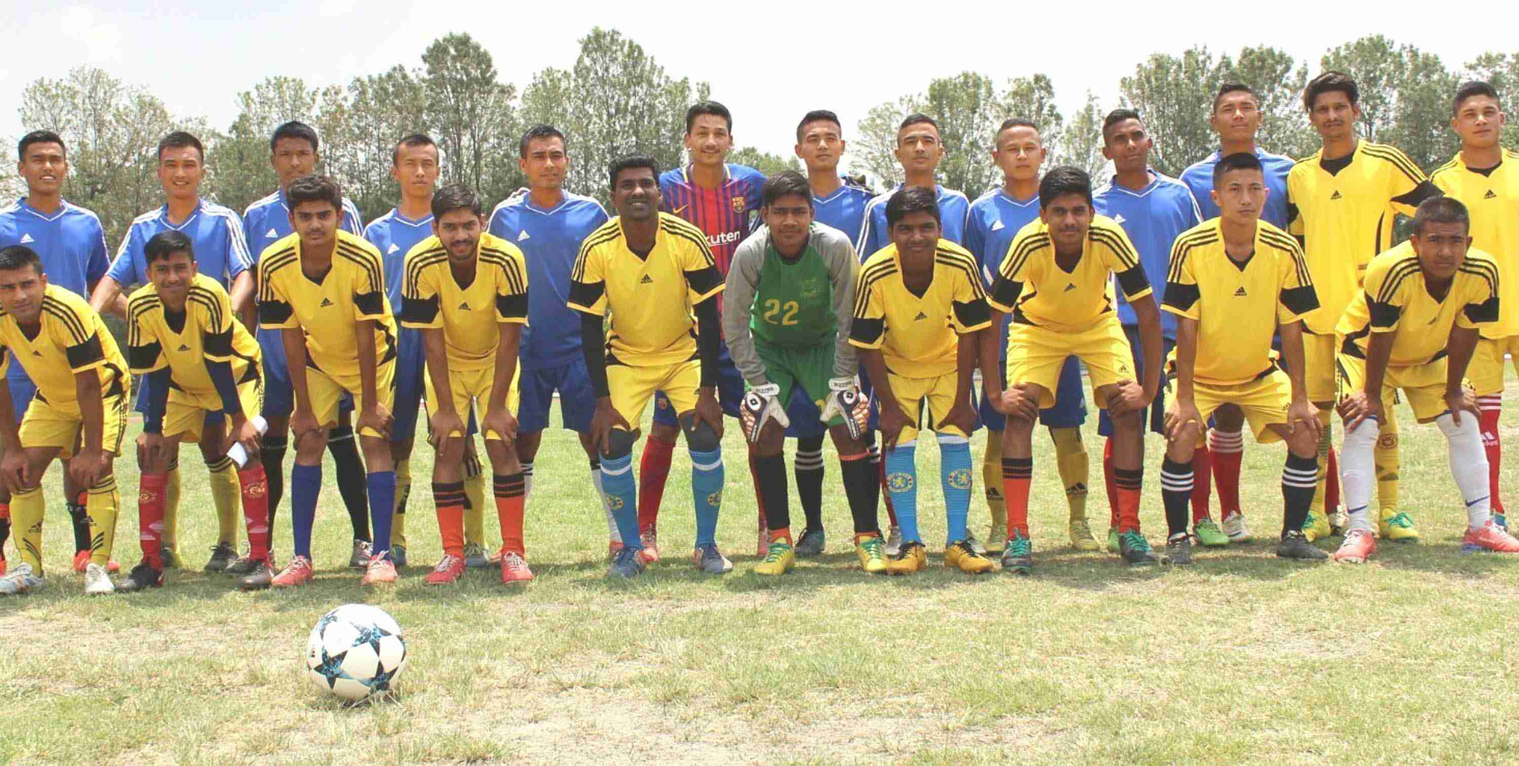 SBKF 1st International Games 2018 THAILAND & NEPAL Football  Tournament 