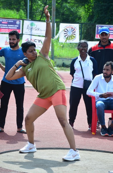 Shot Put Throw SBKF 7th National Games Indore MP