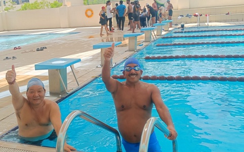 Master Swimmer SBKF 8th International Games DUBAI 2023