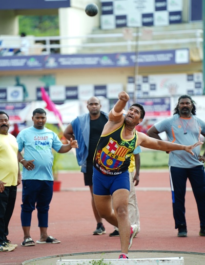 Shot Put Throw SBKF 7th National Games Indore MP