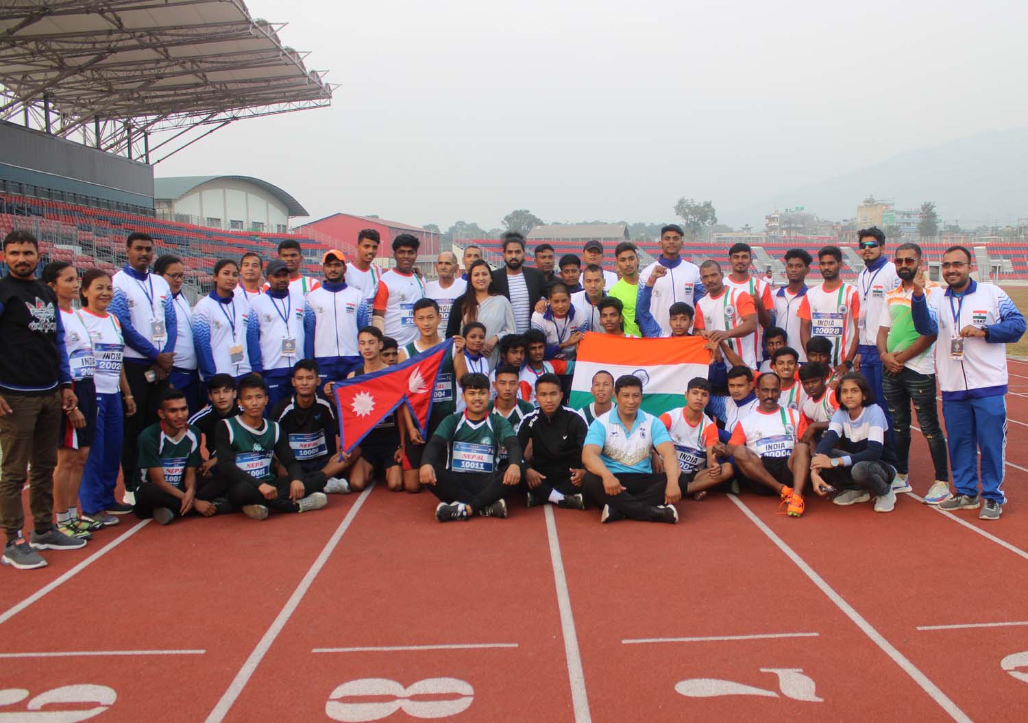 SBKF INTERNATIONAL GAMES 2021 POKHARA-NEPAL All players Are Together