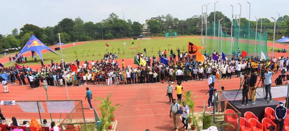 Devi Ahilabai University Athletics Track SBKF 7th National Games Indore MP