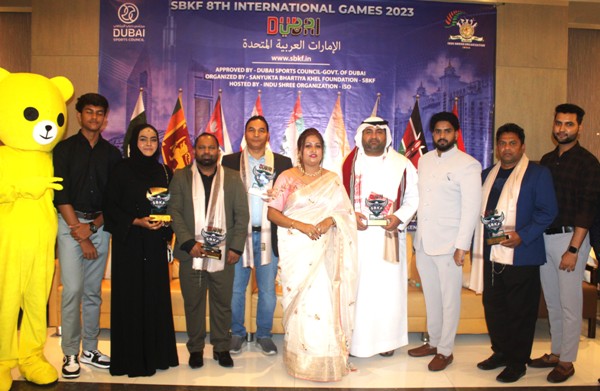 SBKF Organizer Team with Guest SBKF 8th International Games DUBAI 2023