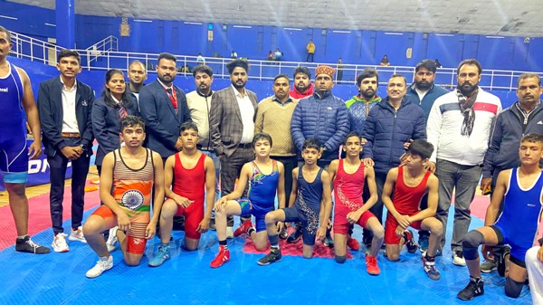 Wrestling Championship SBKF 9th National Games Dharamshala HP