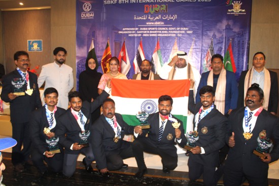 Team Bharat SBKF 8th International Games DUBAI 2023