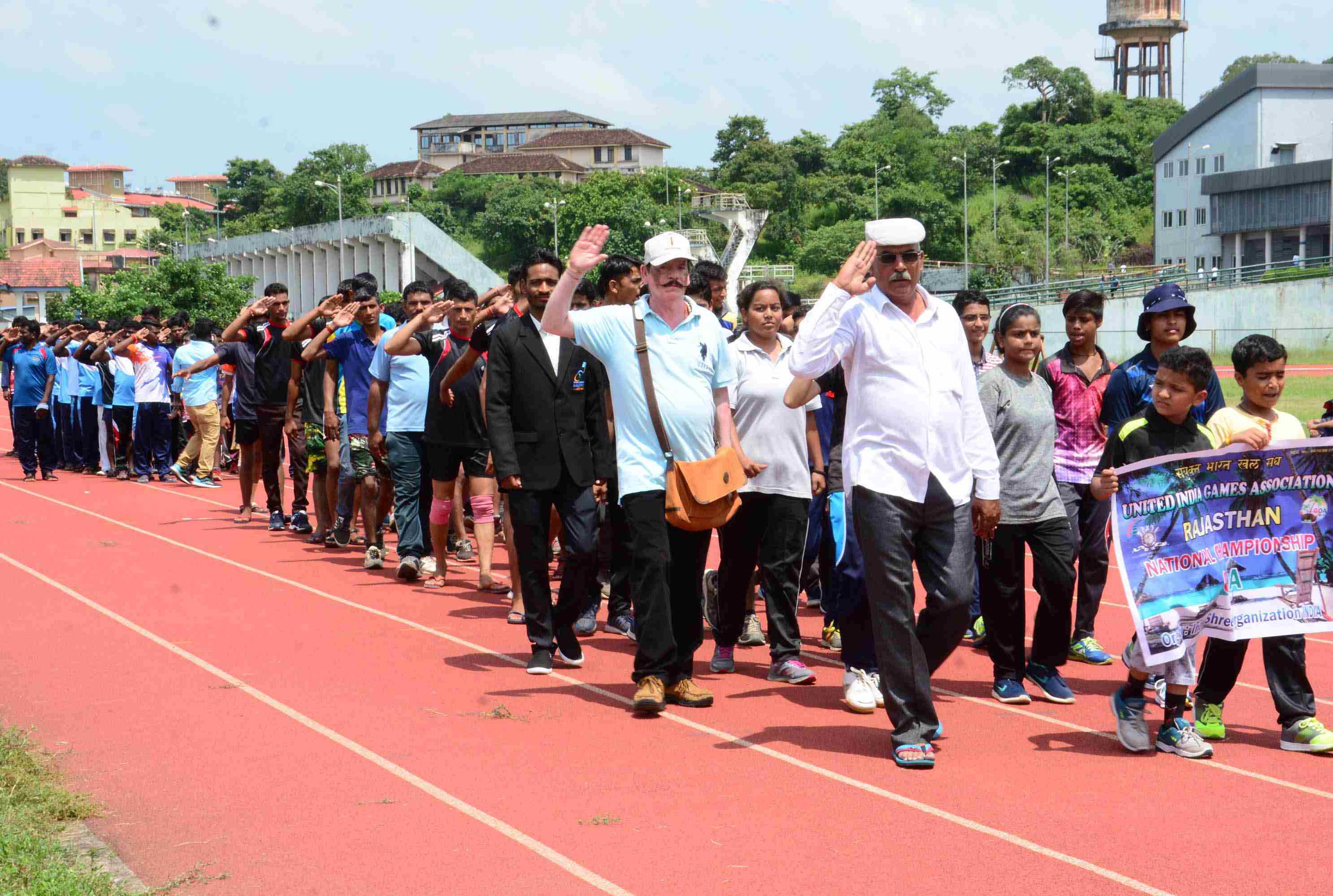 SBKF 2nd National Games 2017 Mapusa-Goa Opening ceremony 