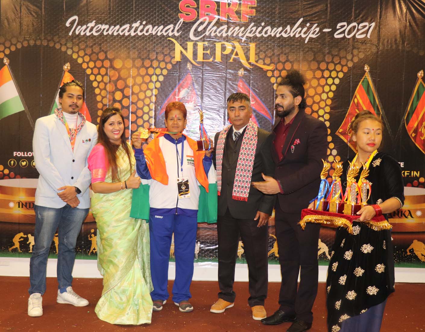 SBKF INTERNATIONAL GAMES 2021 POKHARA-NEPAL Athletics Championship Winner-Master Category 