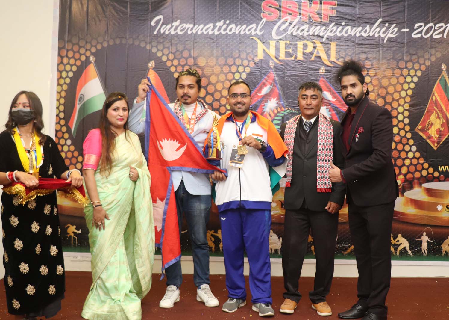 SBKF INTERNATIONAL GAMES 2021 POKHARA-NEPAL All Members And Coaches Are Honored 