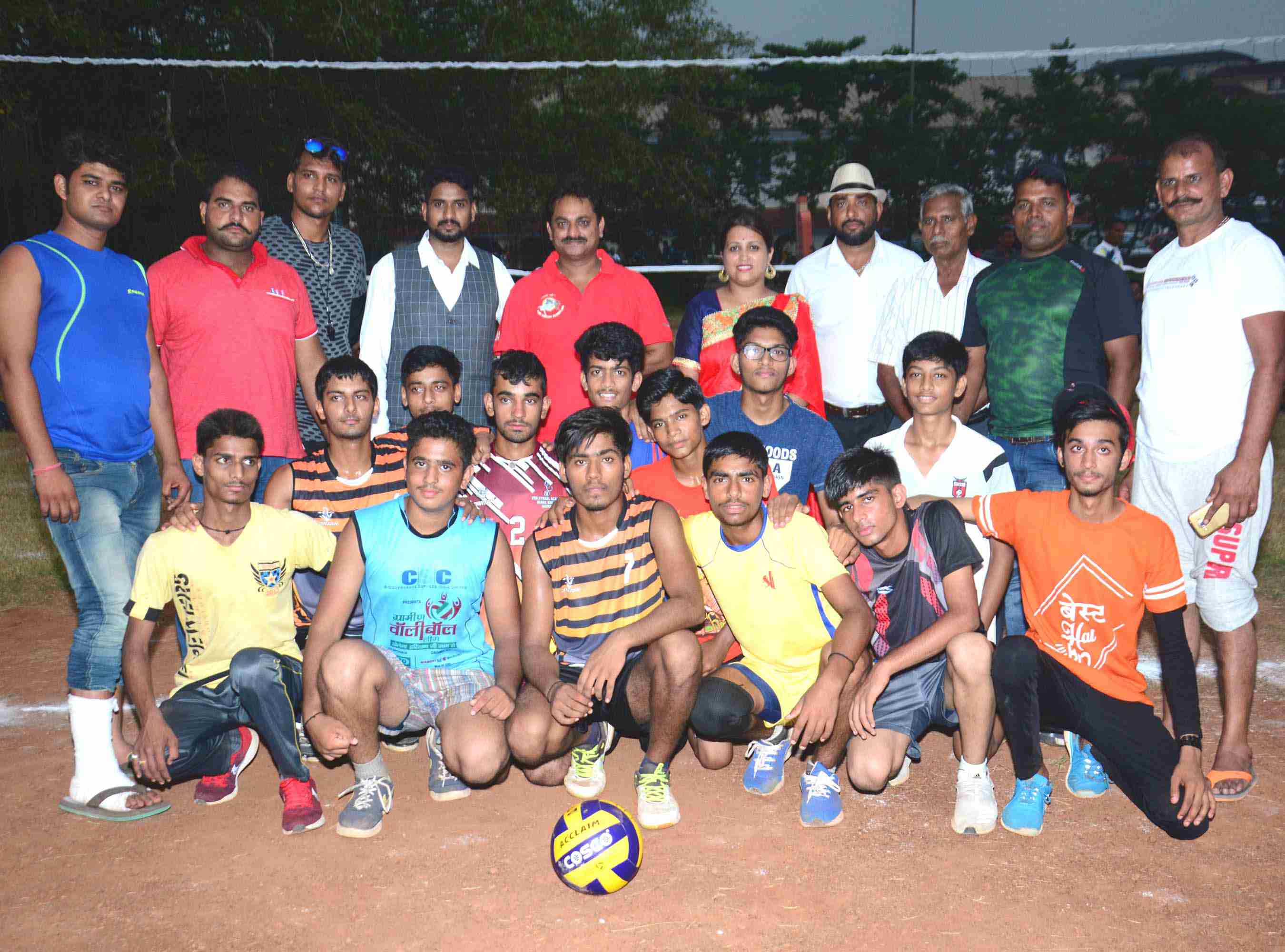 SBKF 2nd National Games 2017 Mapusa-Goa Volleyball Team 