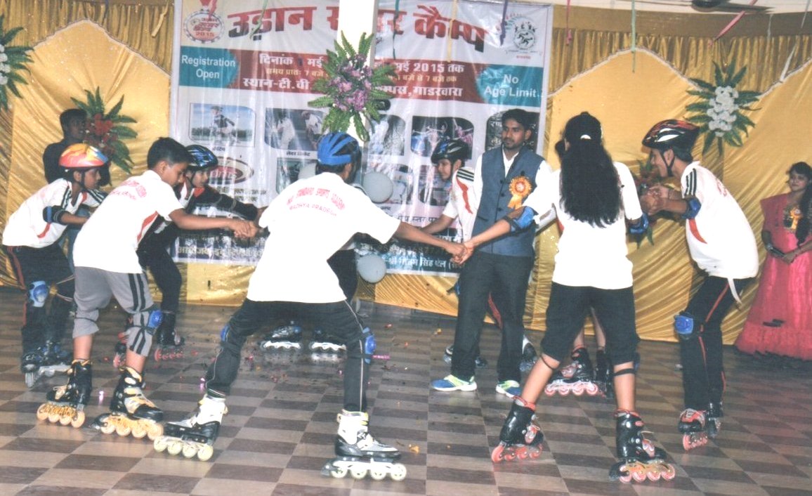 Indu Shree Udaan Summer Camp 2017 Madhya Predesh Skating Dance