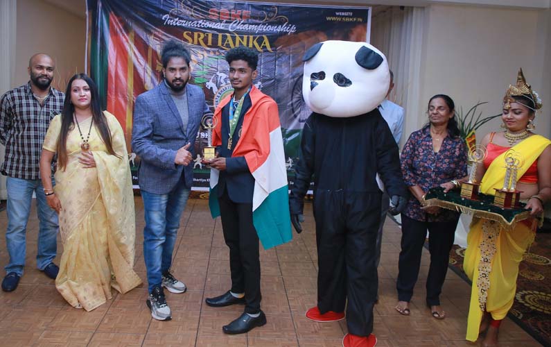 SBKF INTERNATIONAL GAMES 2021 COLOMBO-SRILANKA Boxing Championship Winner