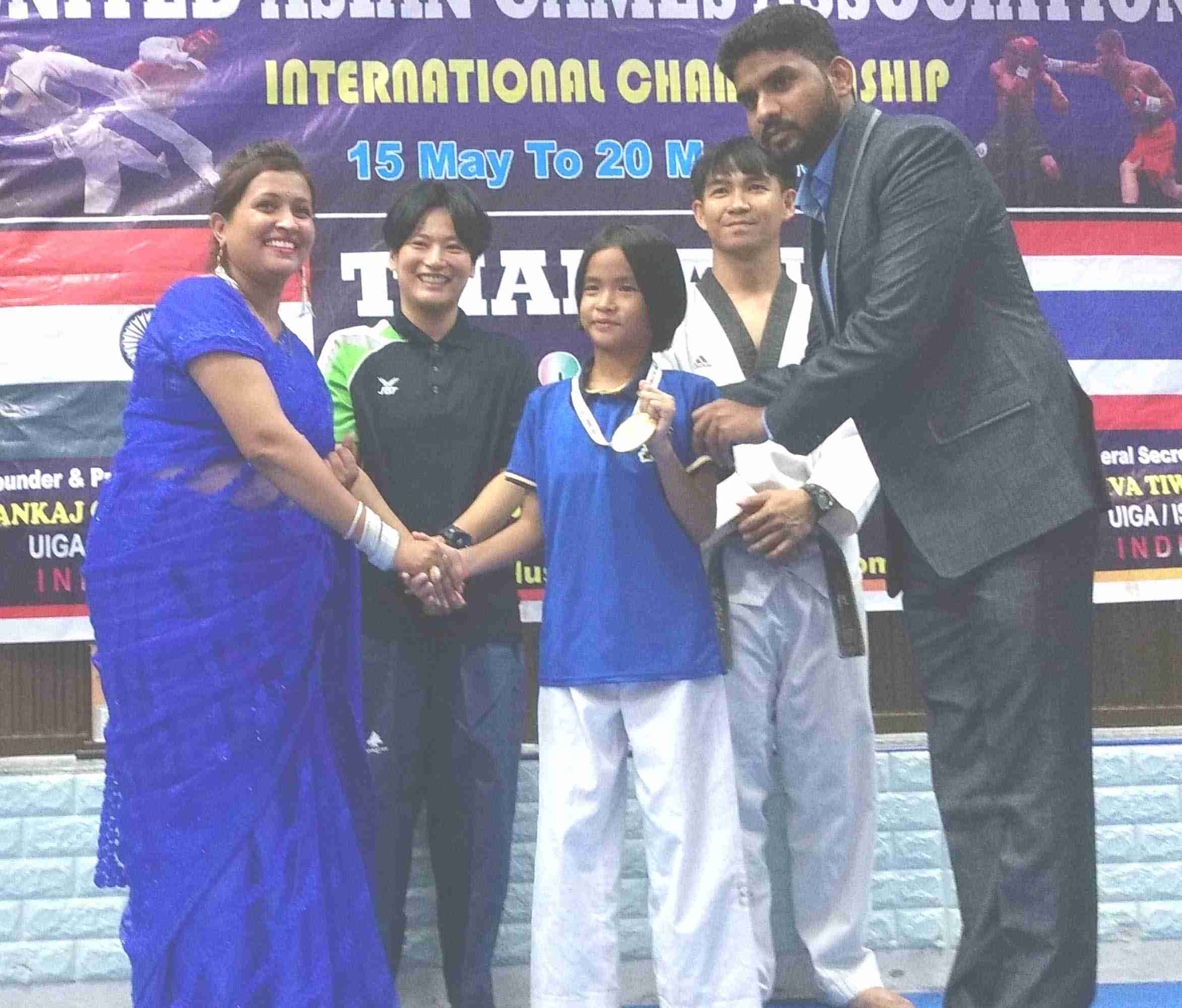 SBKF 1st International Games 2018 THAILAND & NEPAL Medal Ceremony