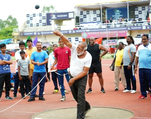 Shot Put  Throw SBKF 7th National Games Indore MP