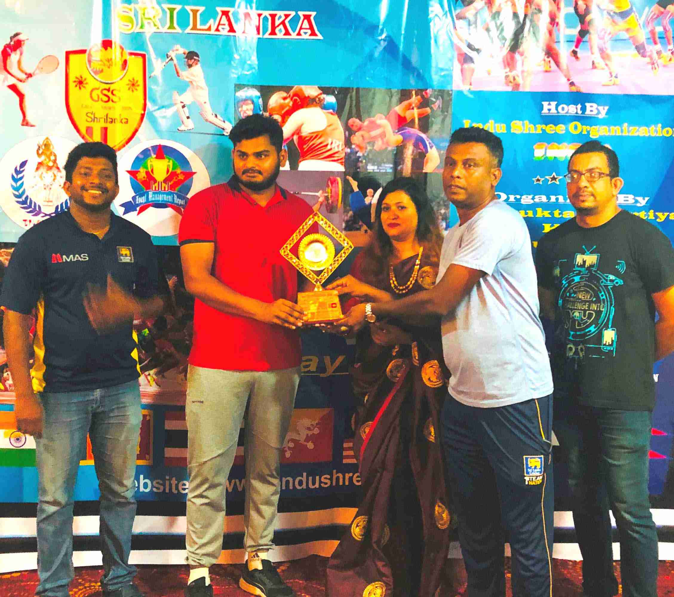 SBKF 5th International Games 2019 COLOMBO-SRILANKA Honor of Coach 