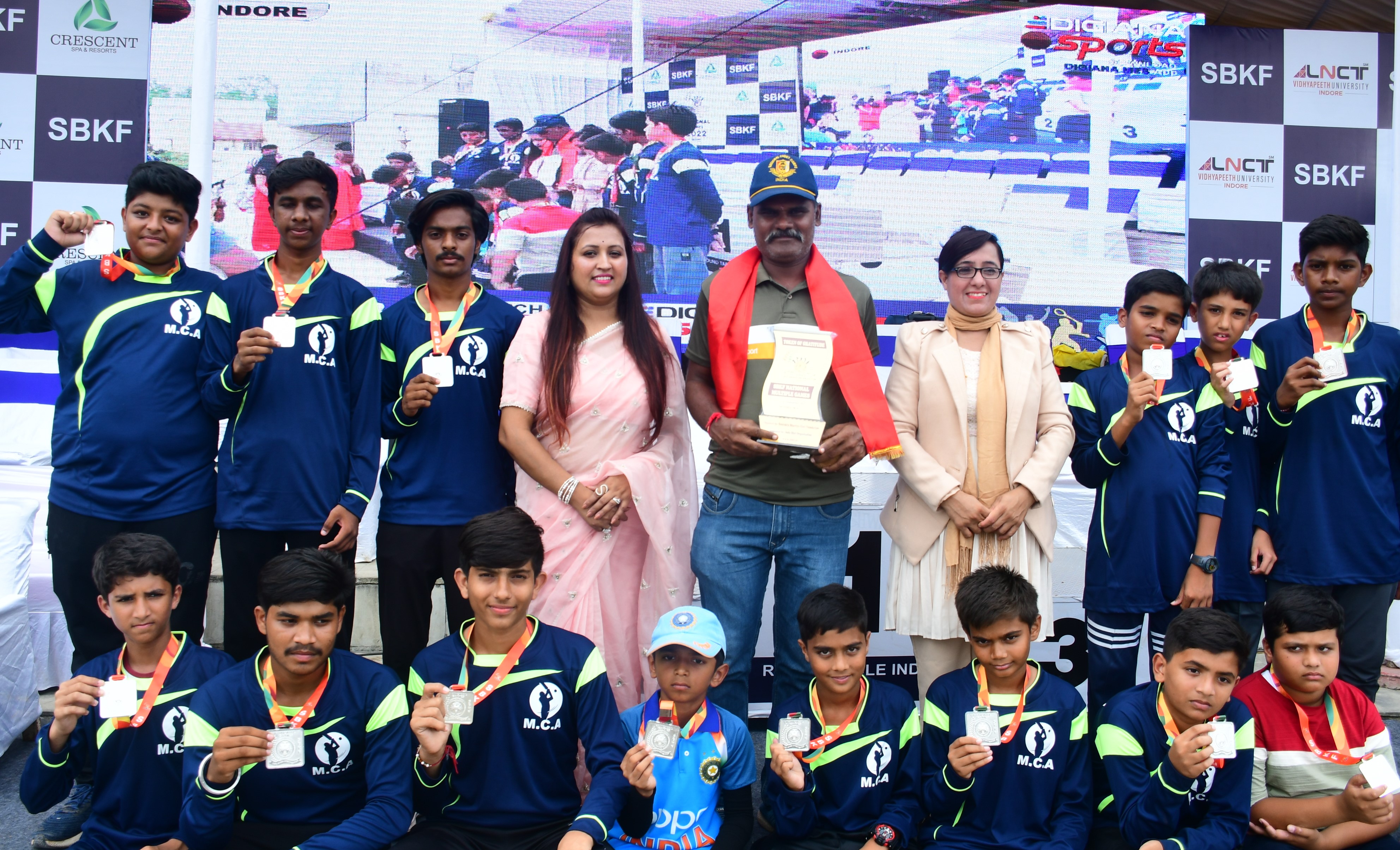 Champions SBKF 7th National Games Indore MP