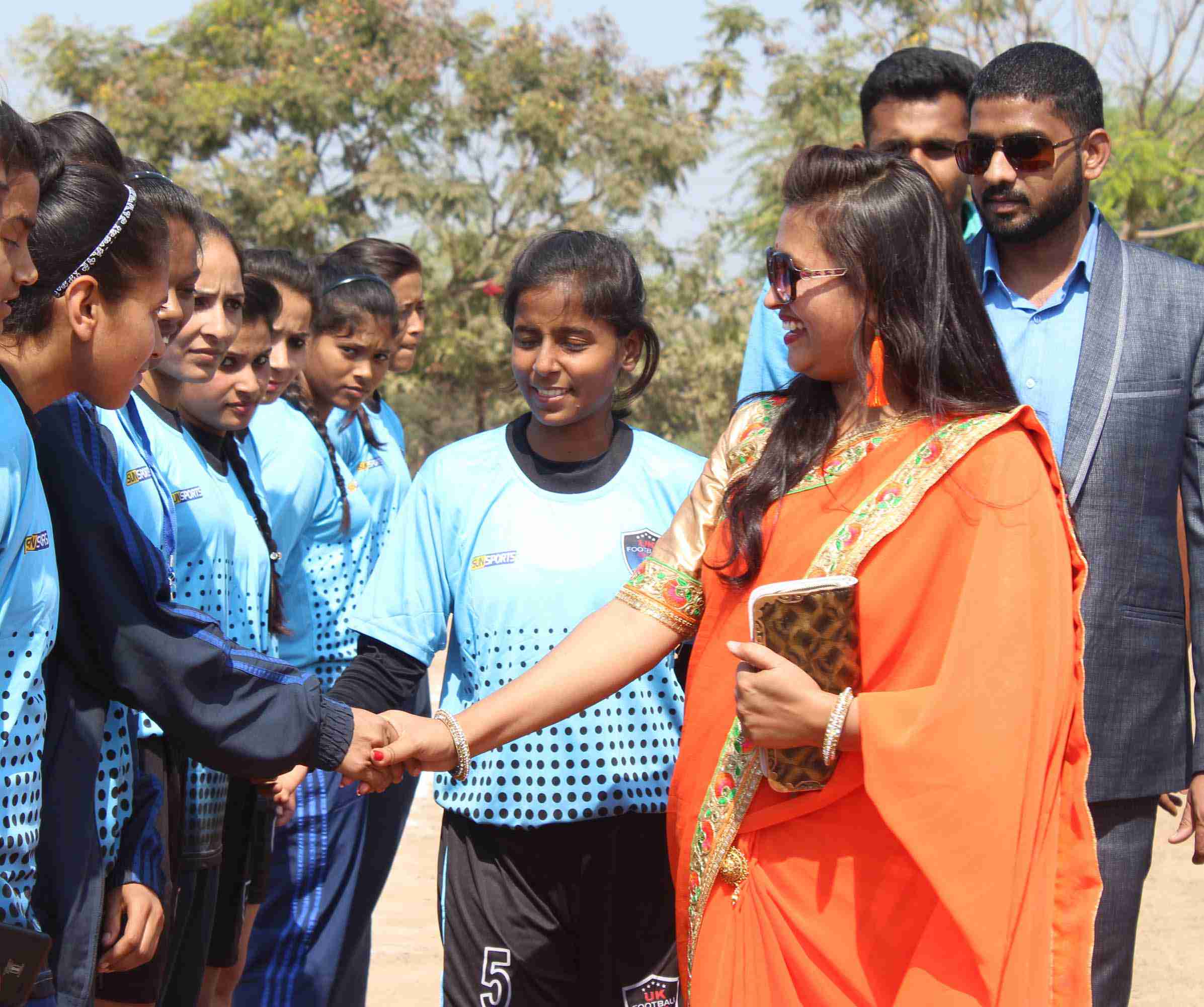 SBKF 3rd National Games 2018 Shirdi-Maharashtra Women's Football Team 