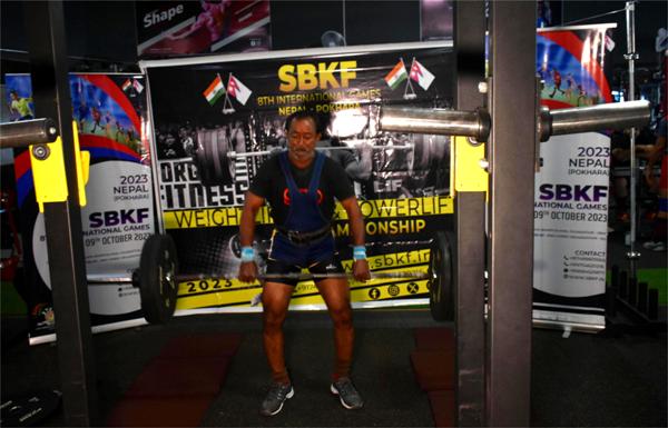 Powerlifting Championship SBKF International Games Pokhara-Nepal