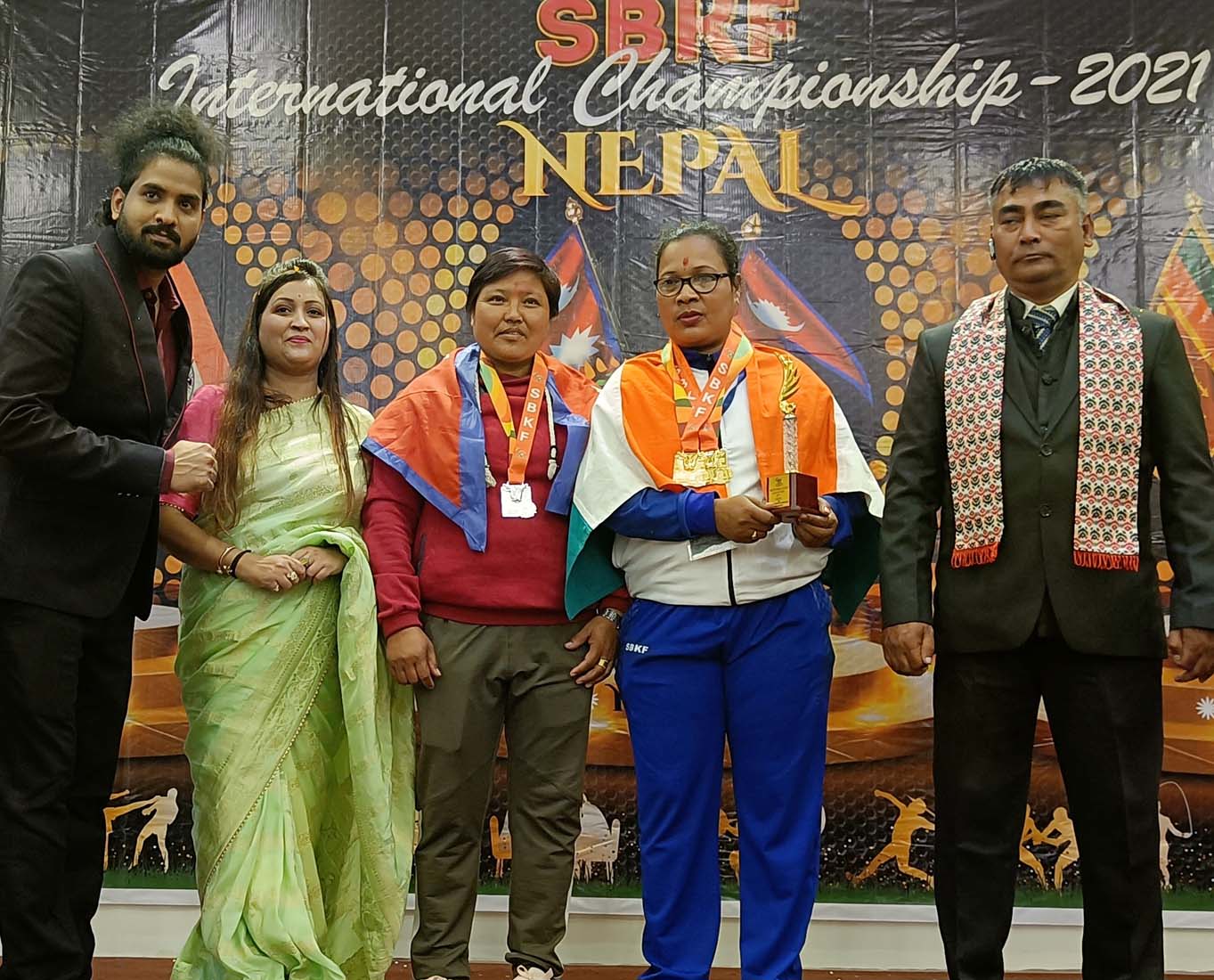 SBKF INTERNATIONAL GAMES 2021 POKHARA-NEPAL Medal Ceremony 