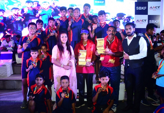 Champions From Gujrat SBKF 7th National Games Indore MP