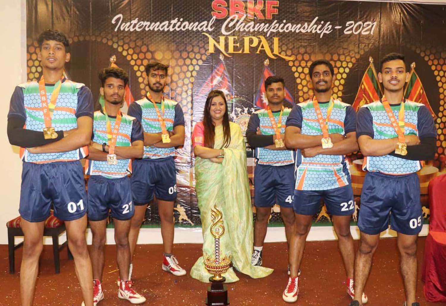 SBKF INTERNATIONAL GAMES 2021 POKHARA-NEPAL Kabaddi Team India