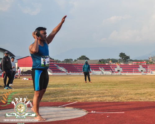 Shot Put Throw 7th International Games Nepal 2022