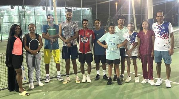 Lawn Tennis Team SBKF 8th International Games DUBAI 2023