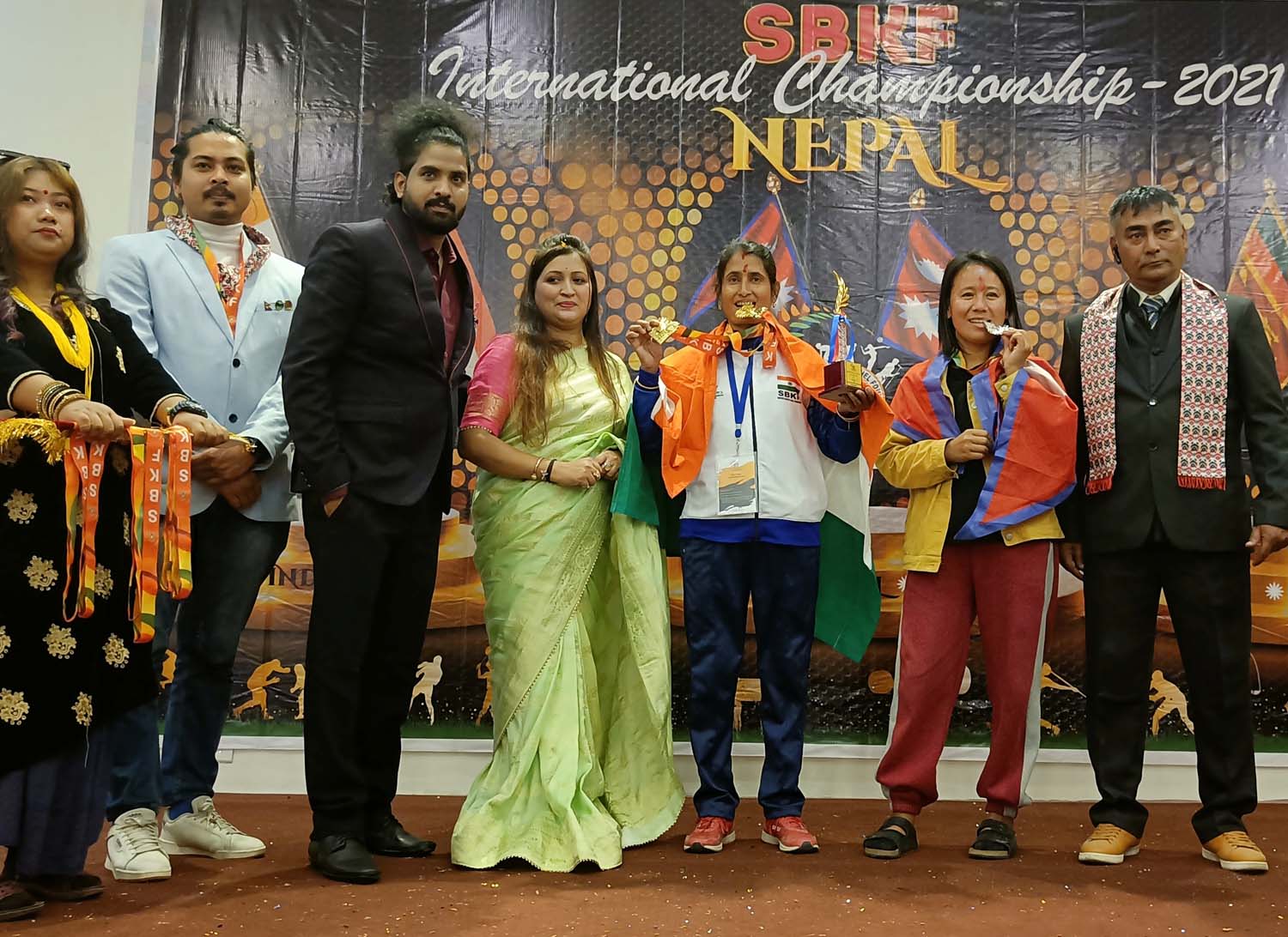 SBKF INTERNATIONAL GAMES 2021 POKHARA-NEPAL Medal Ceremony 