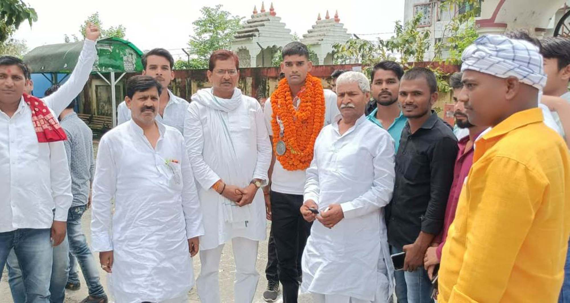 SBKF INTERNATIONAL GAMES 2021 POKHARA-NEPAL Grand welcomed in UP After Winning The International Boxing Championship In Nepal 