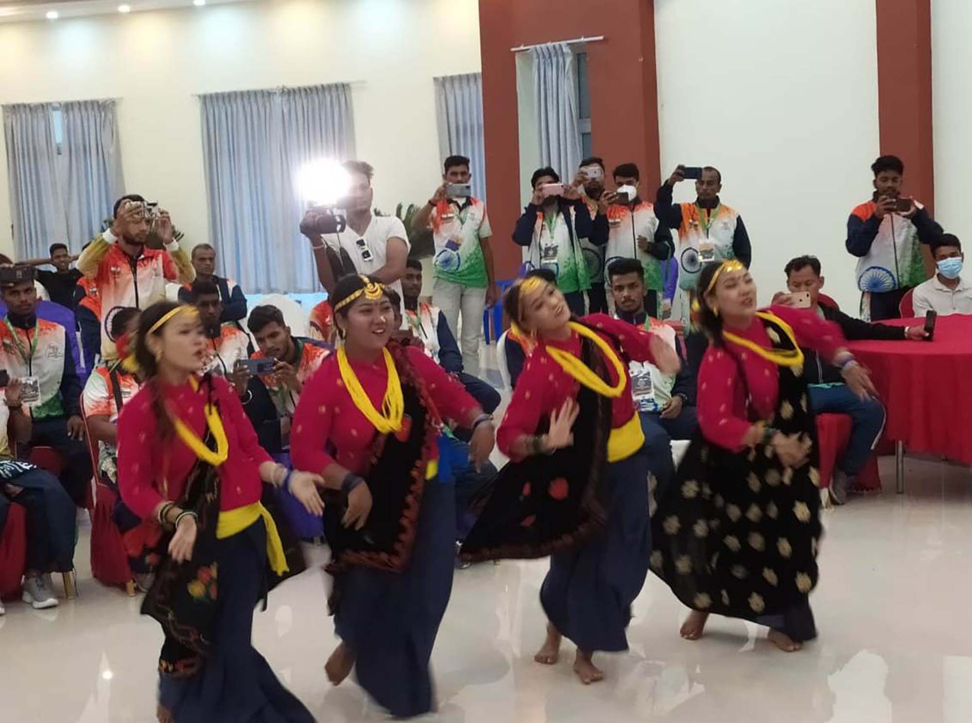 SBKF INTERNATIONAL GAMES 2021 POKHARA-NEPAL  Traditional Folk dance Performed By Local artist 