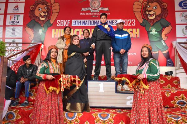 Closing Ceremony SBKF 9th National Games Dharamshala HP