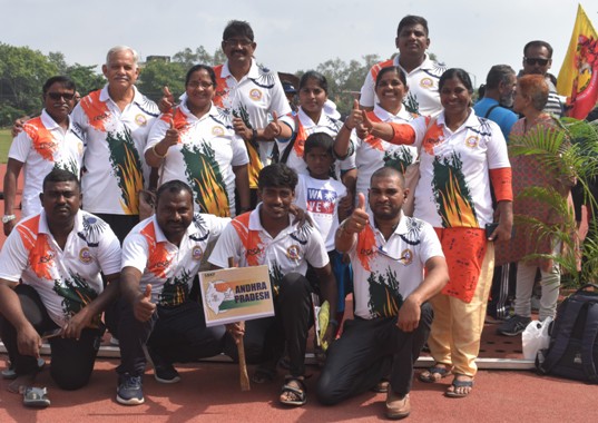 Participant From Andhra Pradesh SBKF 7th National Games Indore MP