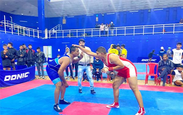 Wrestling Championship SBKF 9th National Games Dharamshala HP