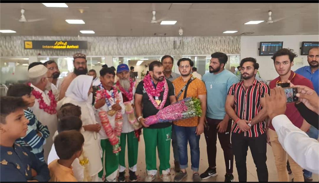 Champions Grand Welcome In Pakistan SBKF 8th International Games DUBAI 2023