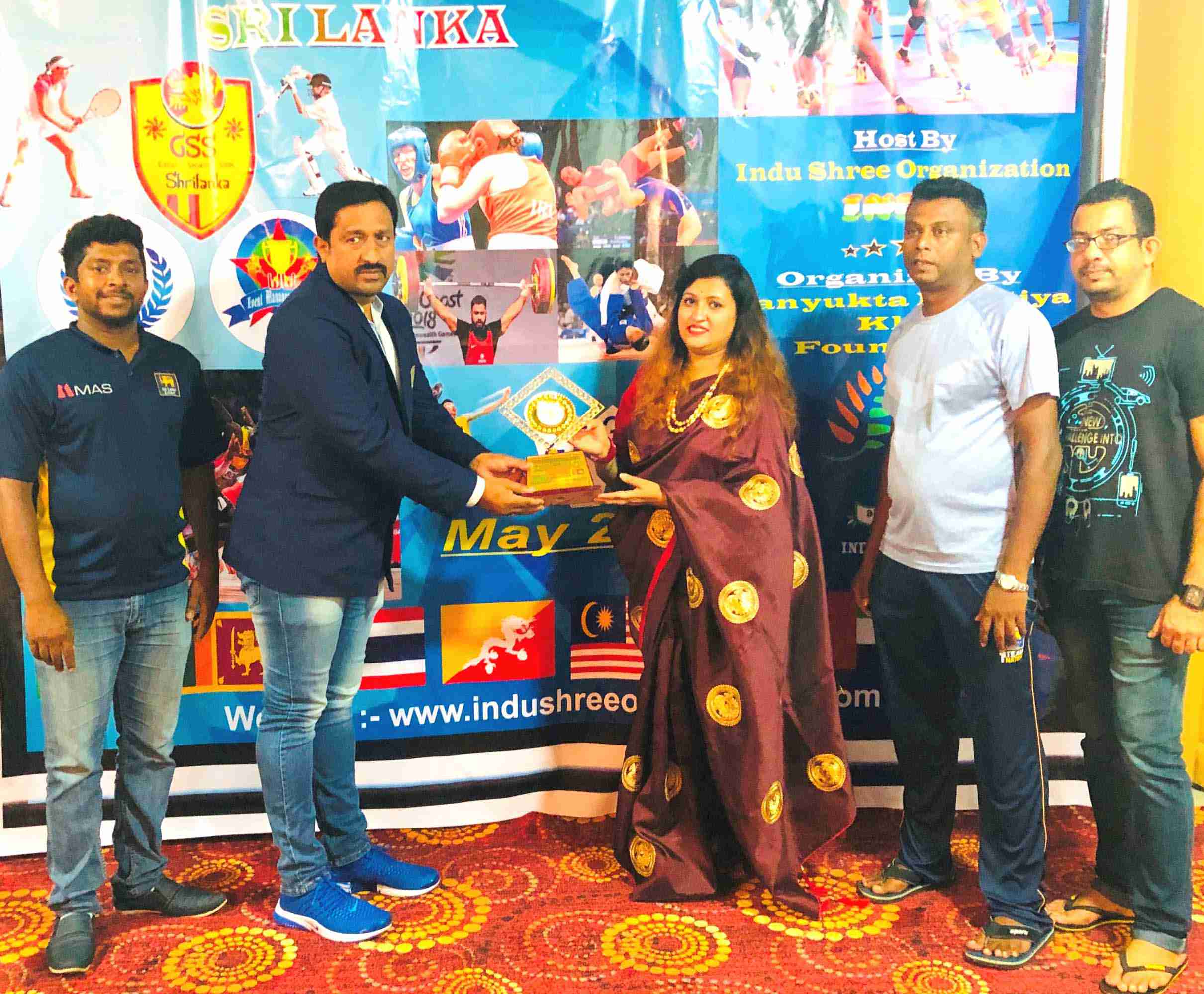 SBKF 5th International Games 2019 COLOMBO-SRILANKA Honor of Coach 