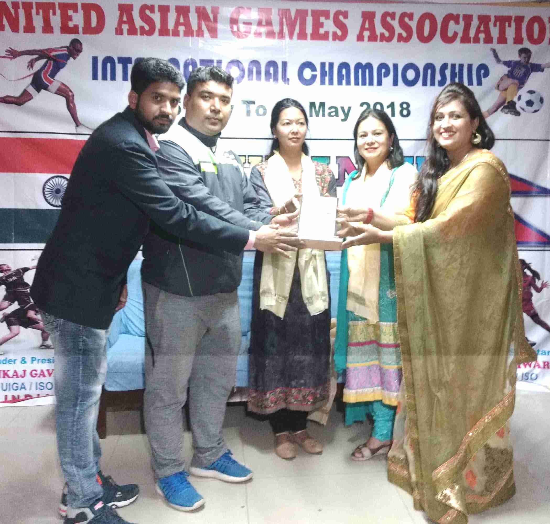 SBKF 1st International Games 2018 THAILAND & NEPAL Honor of guest  