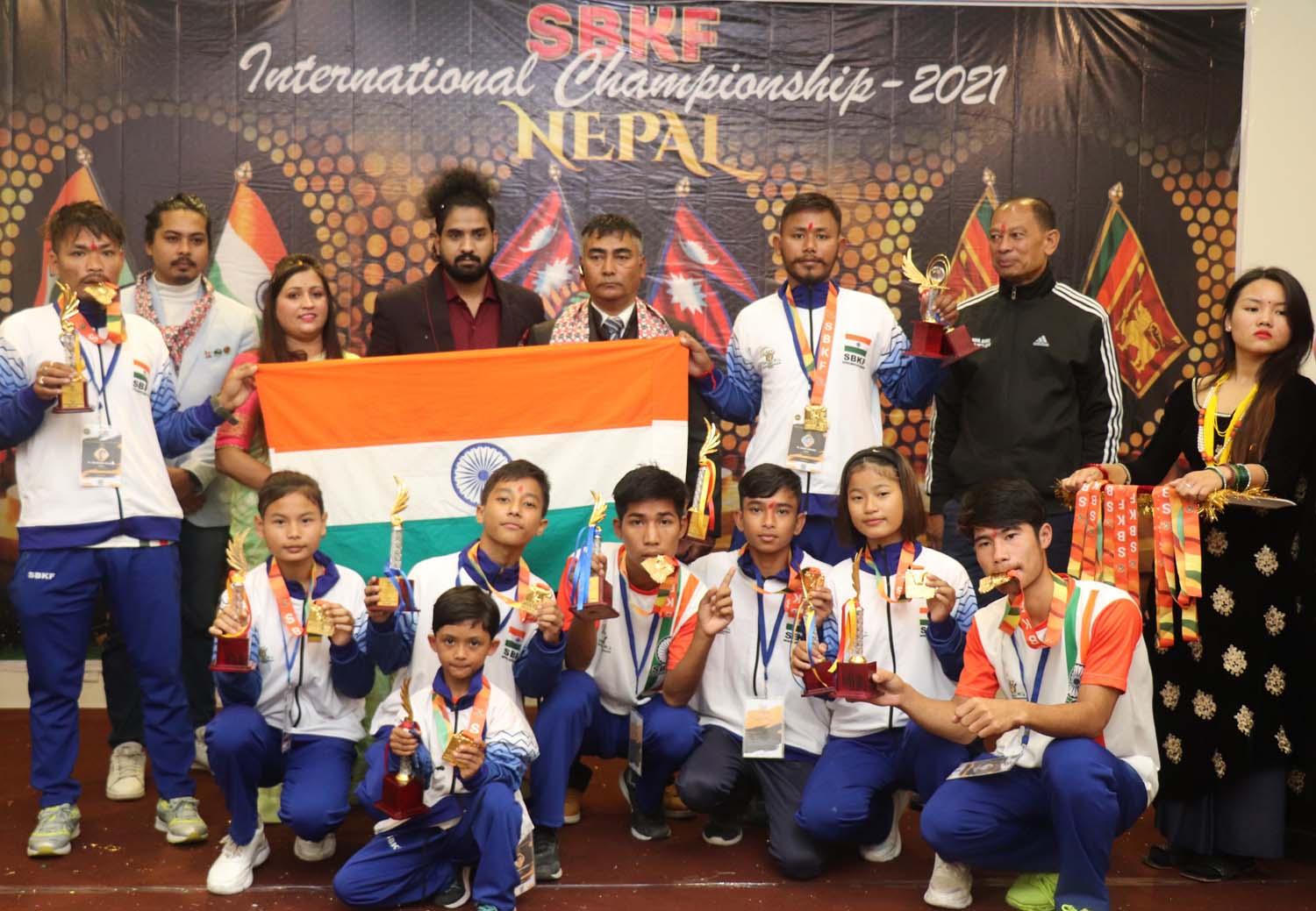 SBKF INTERNATIONAL GAMES 2021 POKHARA-NEPAL Taekwondo Championship winners India