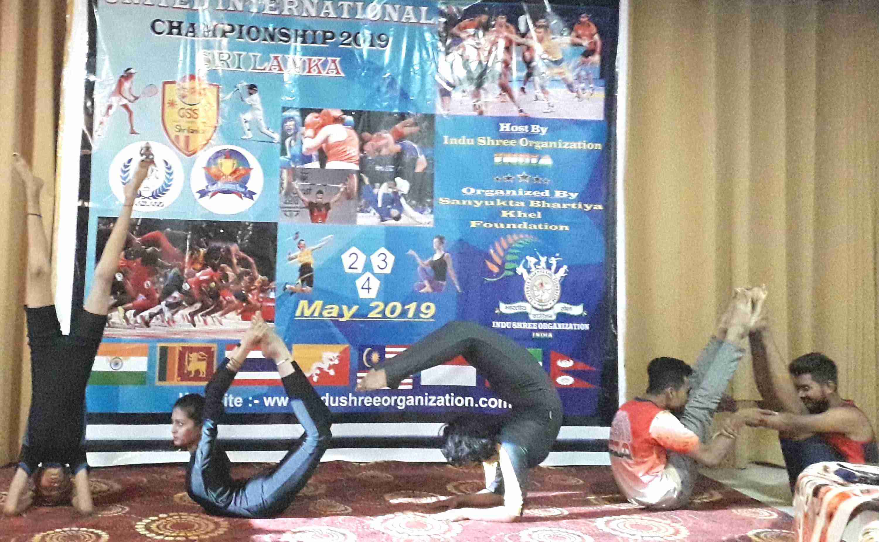 SBKF 5th International Games 2019 COLOMBO-SRILANKA Yoga Championship