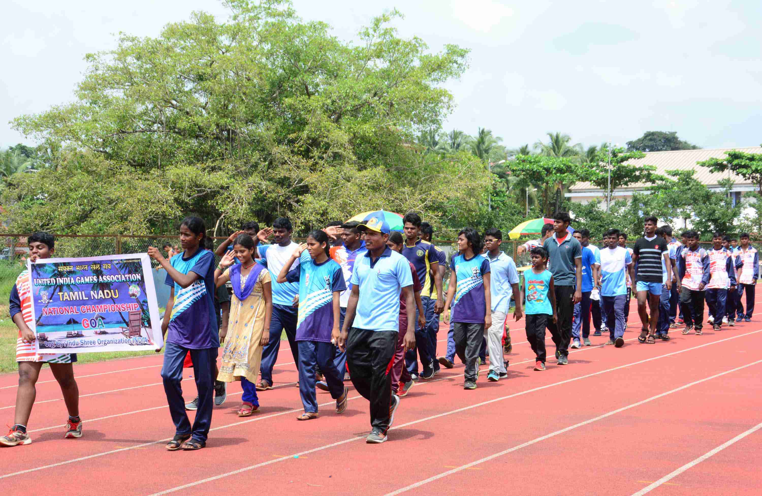 SBKF 2nd National Games 2017 Mapusa-Goa Opening ceremony 