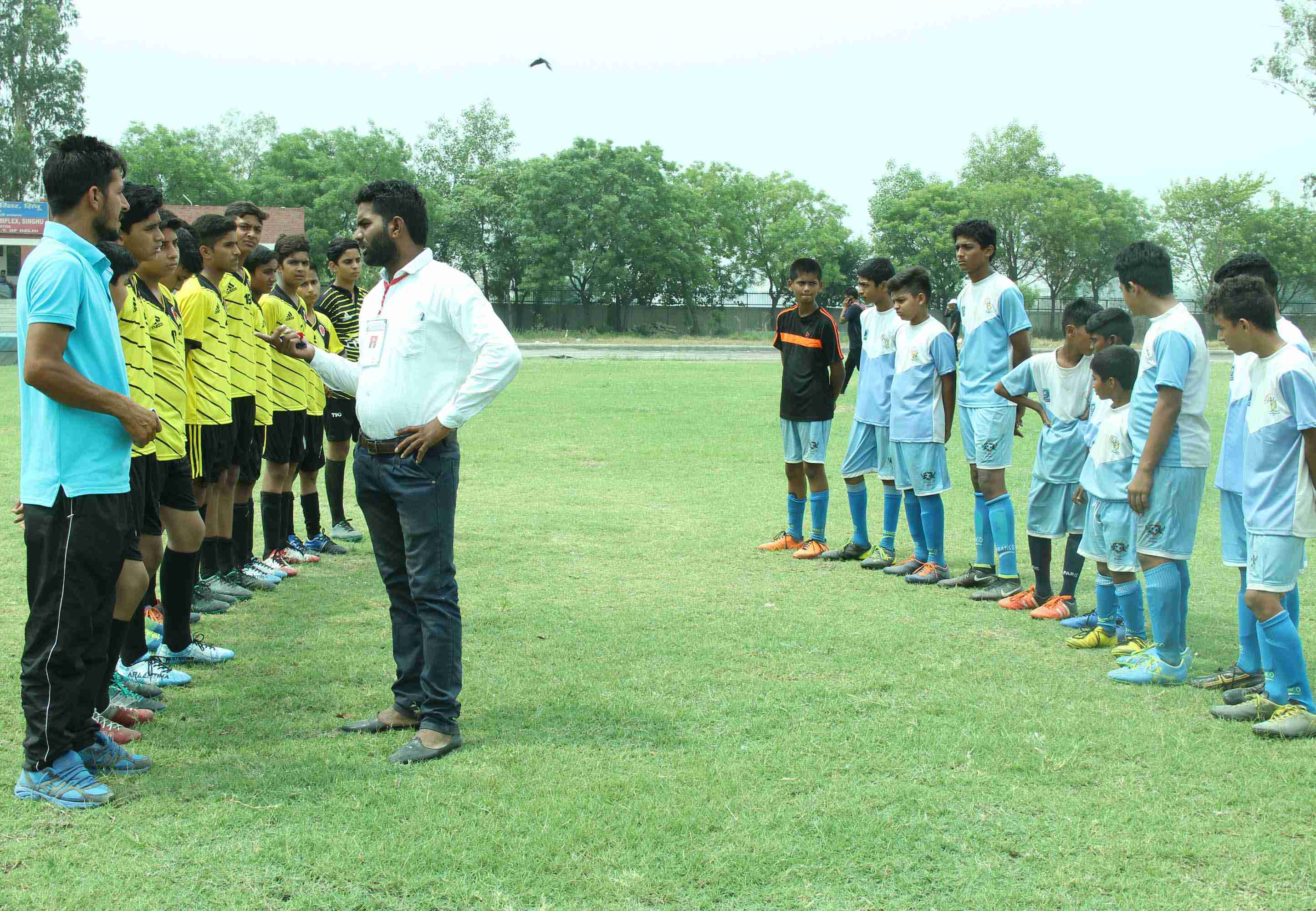 SBKF 1st National Games 2017 DELHI Providing guidance to the players 