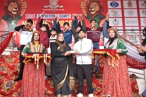 Closing Ceremony SBKF 9th National Games Dharamshala HP