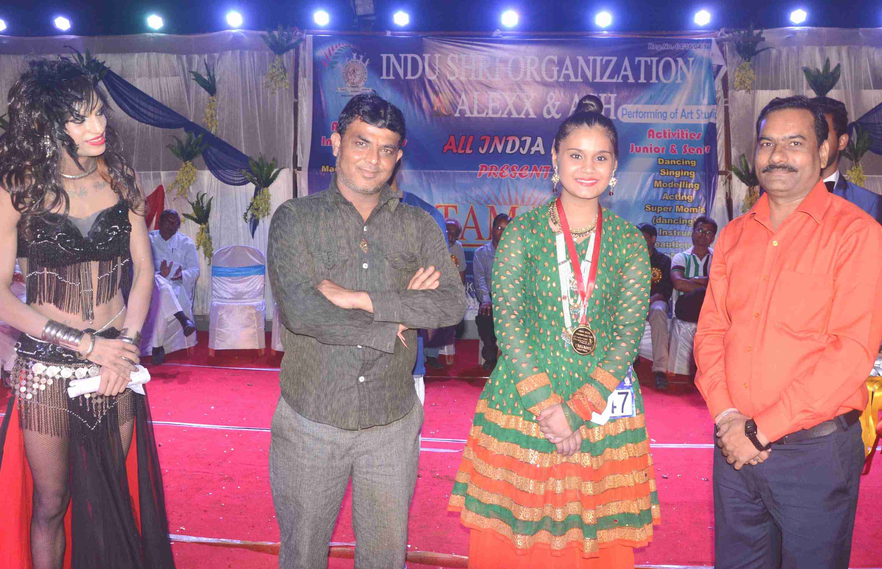 Indu Shree Tamesh Talent Hunt 2016 Madhya Pradesh Medal Ceremony