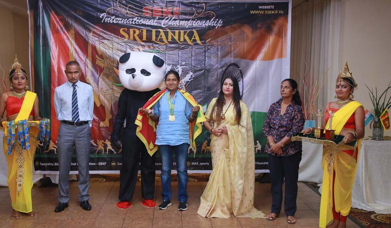 SBKF INTERNATIONAL GAMES 2021 COLOMBO-SRILANKA Athletics Championship- Sri Lanka Player