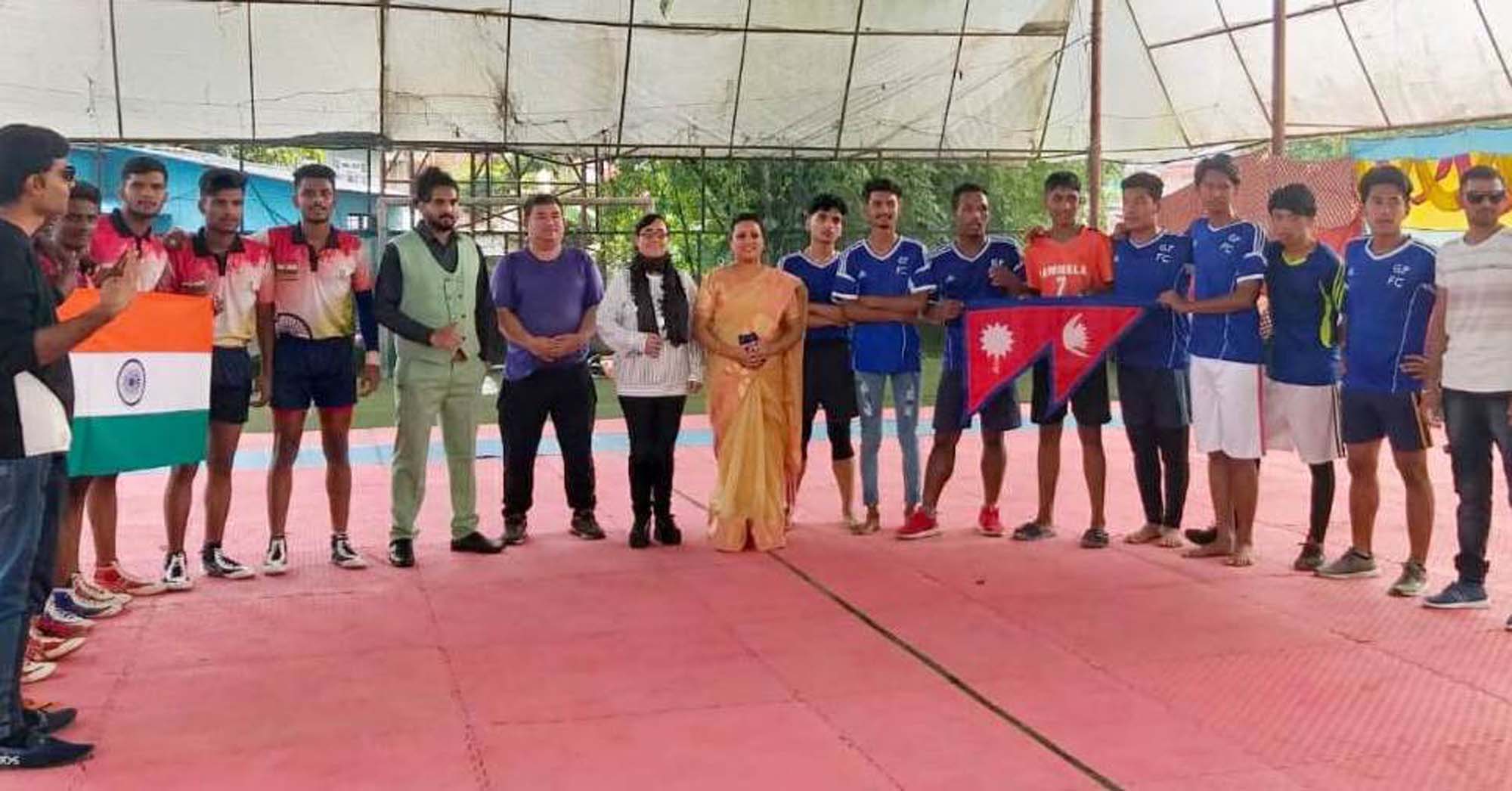 SBKF INTERNATIONAL GAMES 2021 POKHARA-NEPAL Nepal And Indian Kabaddi Team