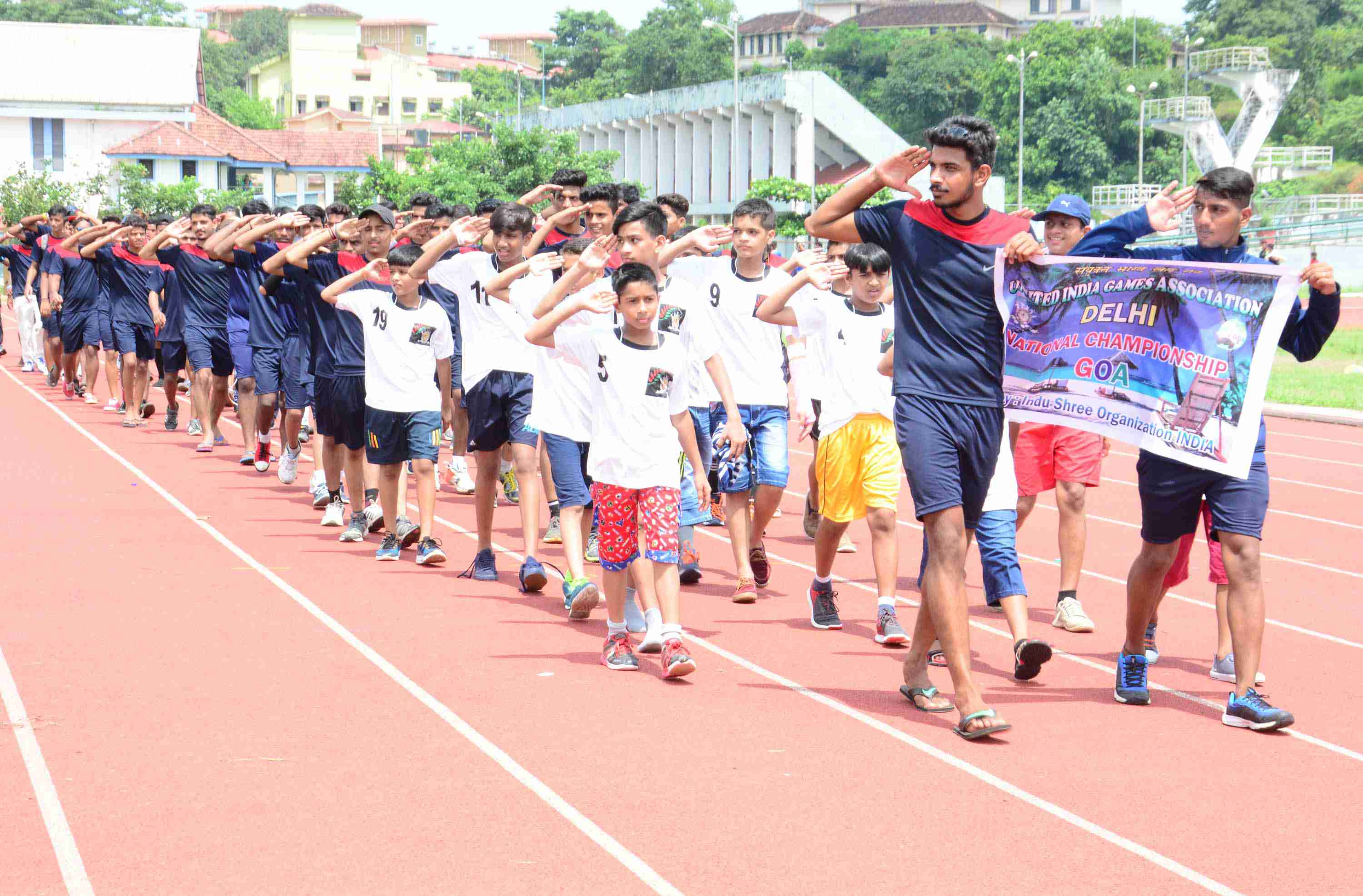 SBKF 2nd National Games 2017 Mapusa-Goa Grand opening ceremony